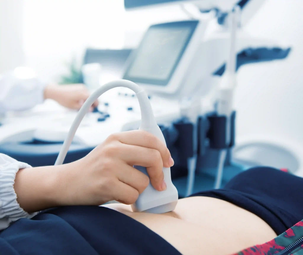 Abdominal Ultrasound CT Scan in ER