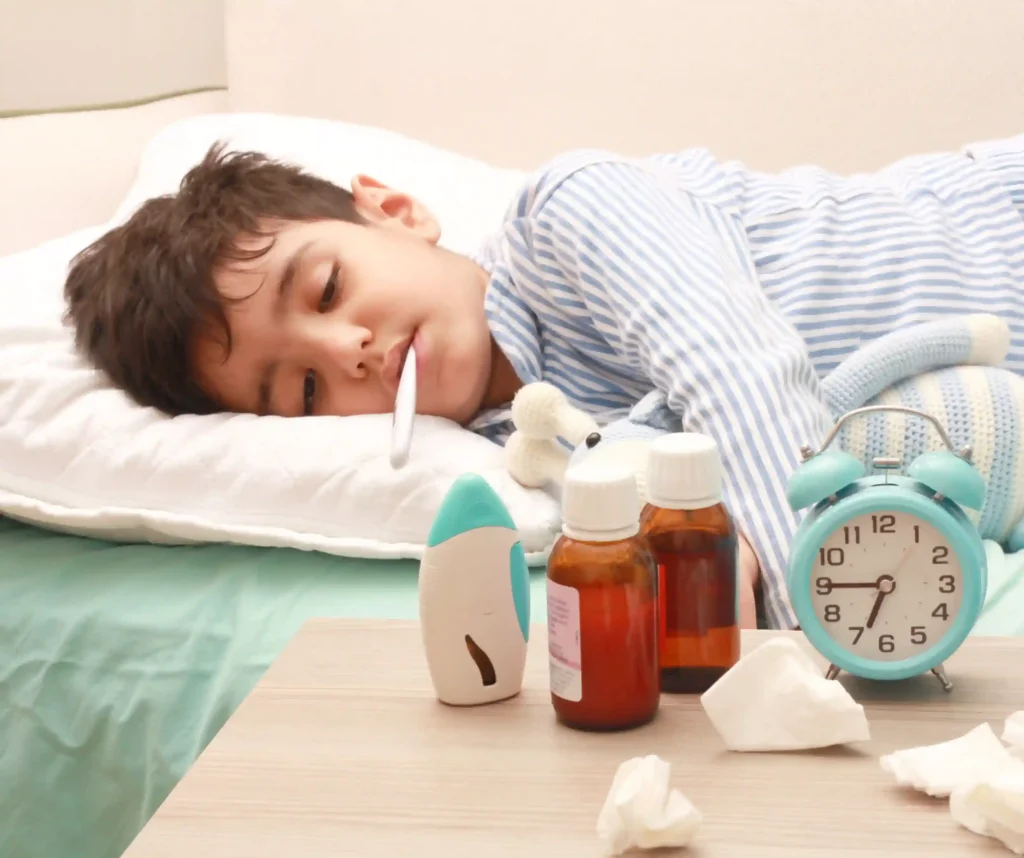 Visit ER for High Fever Care