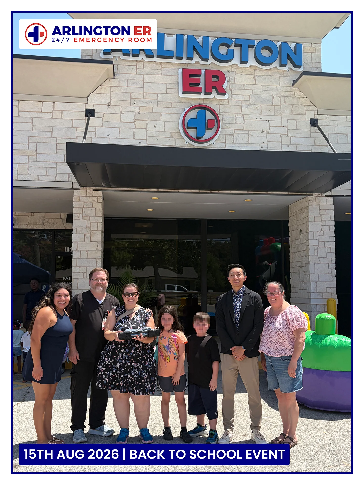 Dr. Yu - The CEO of Arlington ER with Pantego Family