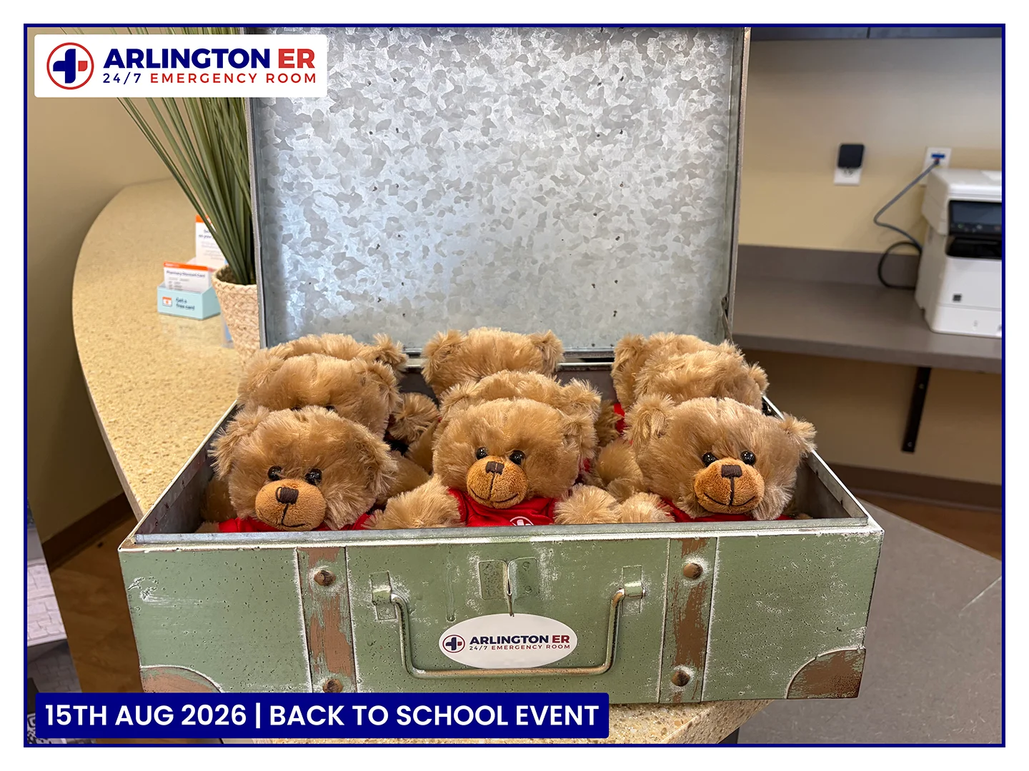 Free Teddybear Gifts at the Arlington ER