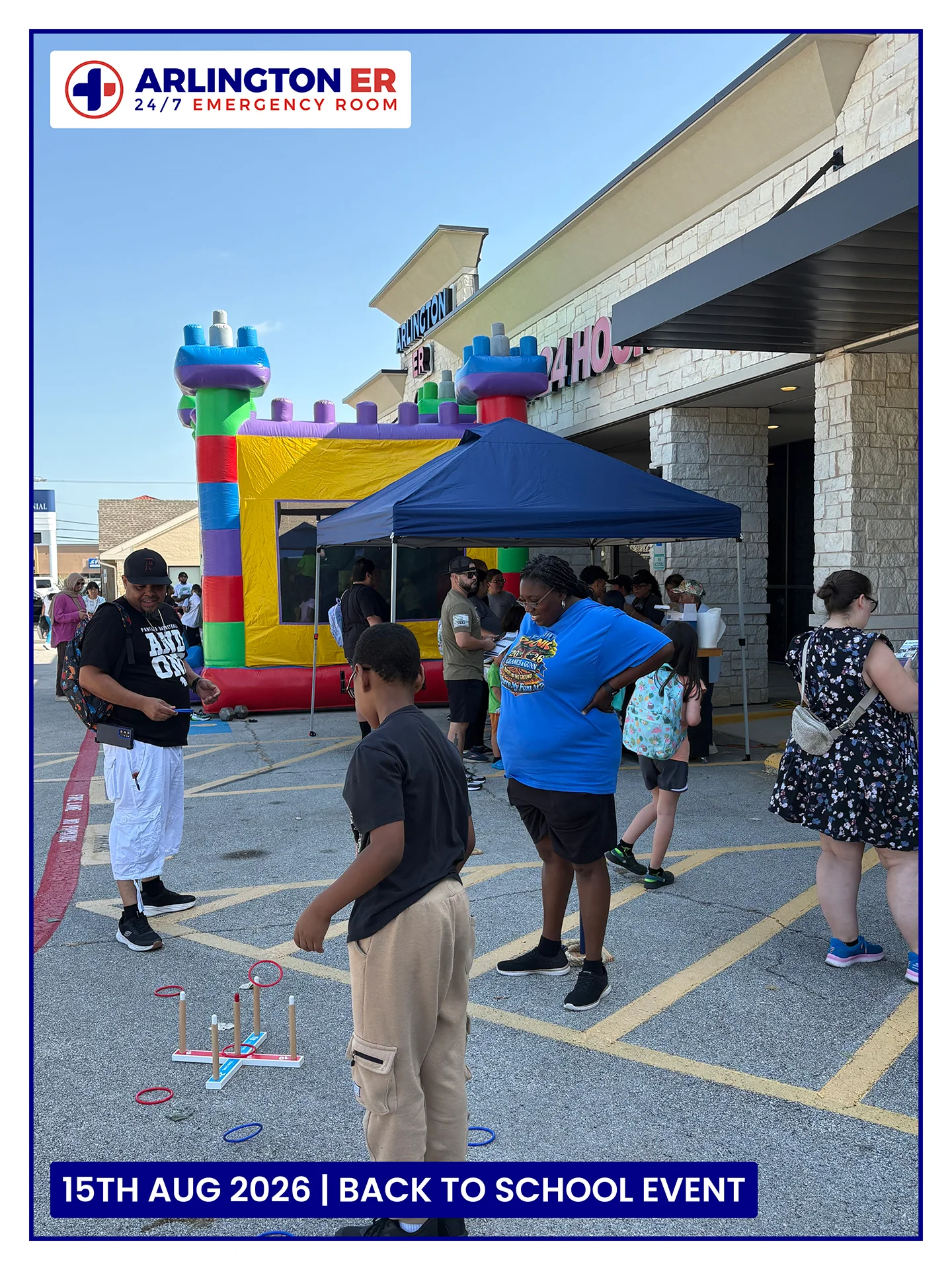 Fun Time of Kids at Arlington ER at Back to School 2026 event