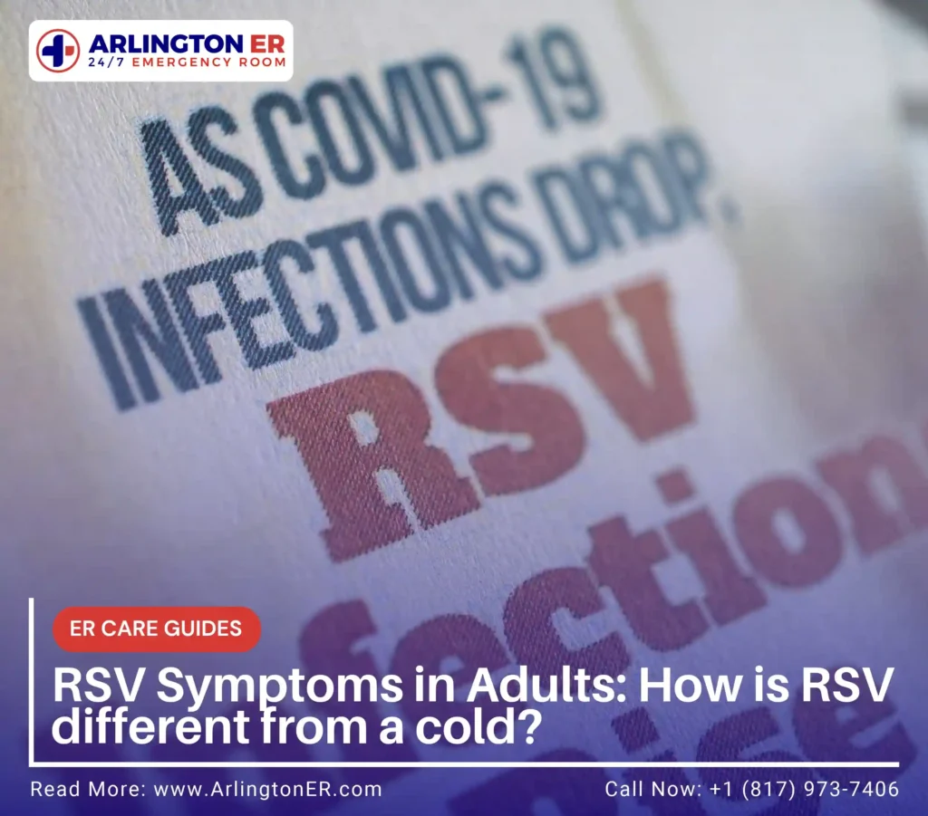 How is RSV different from a cold