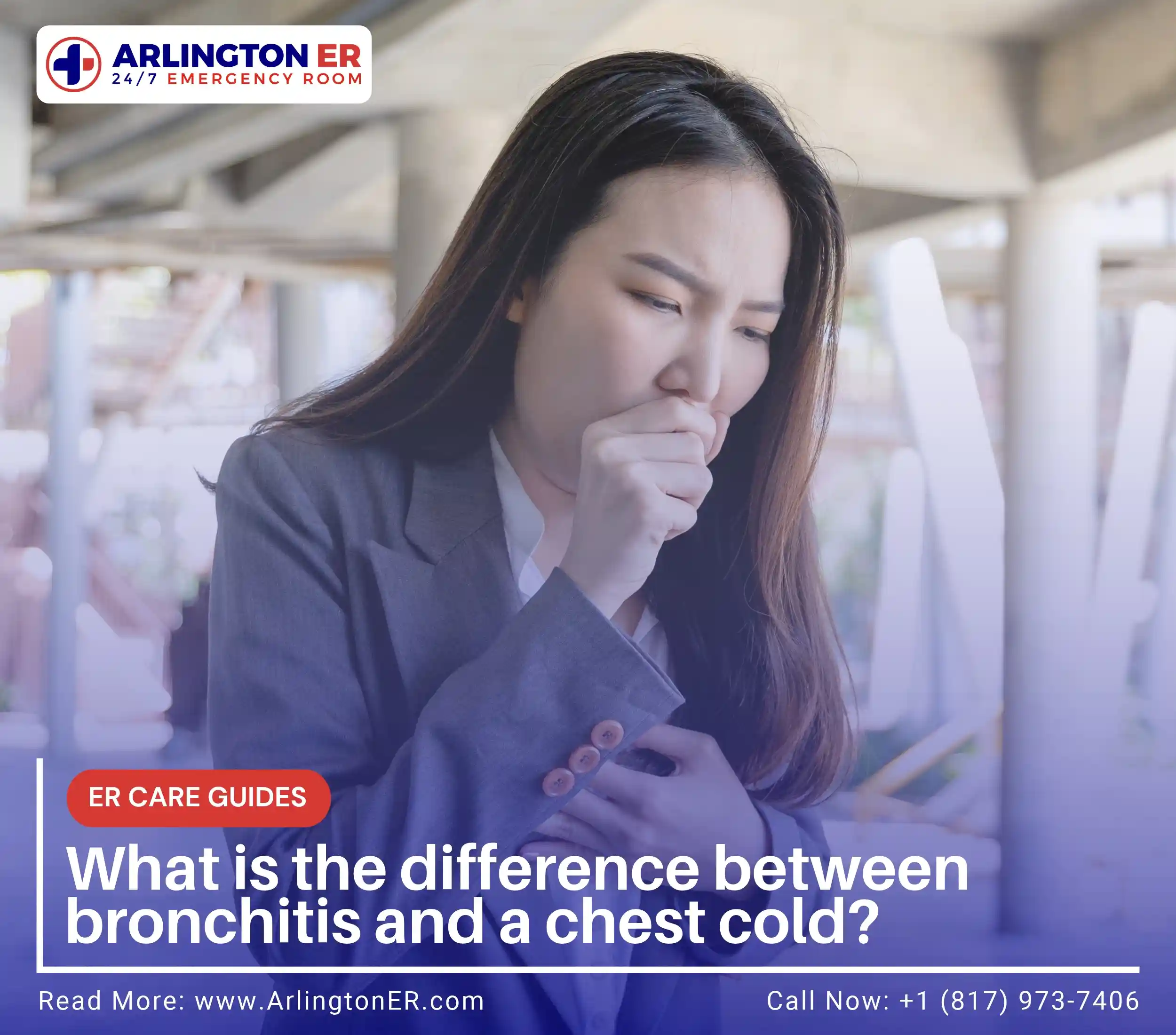 What is the difference between bronchitis and a chest cold