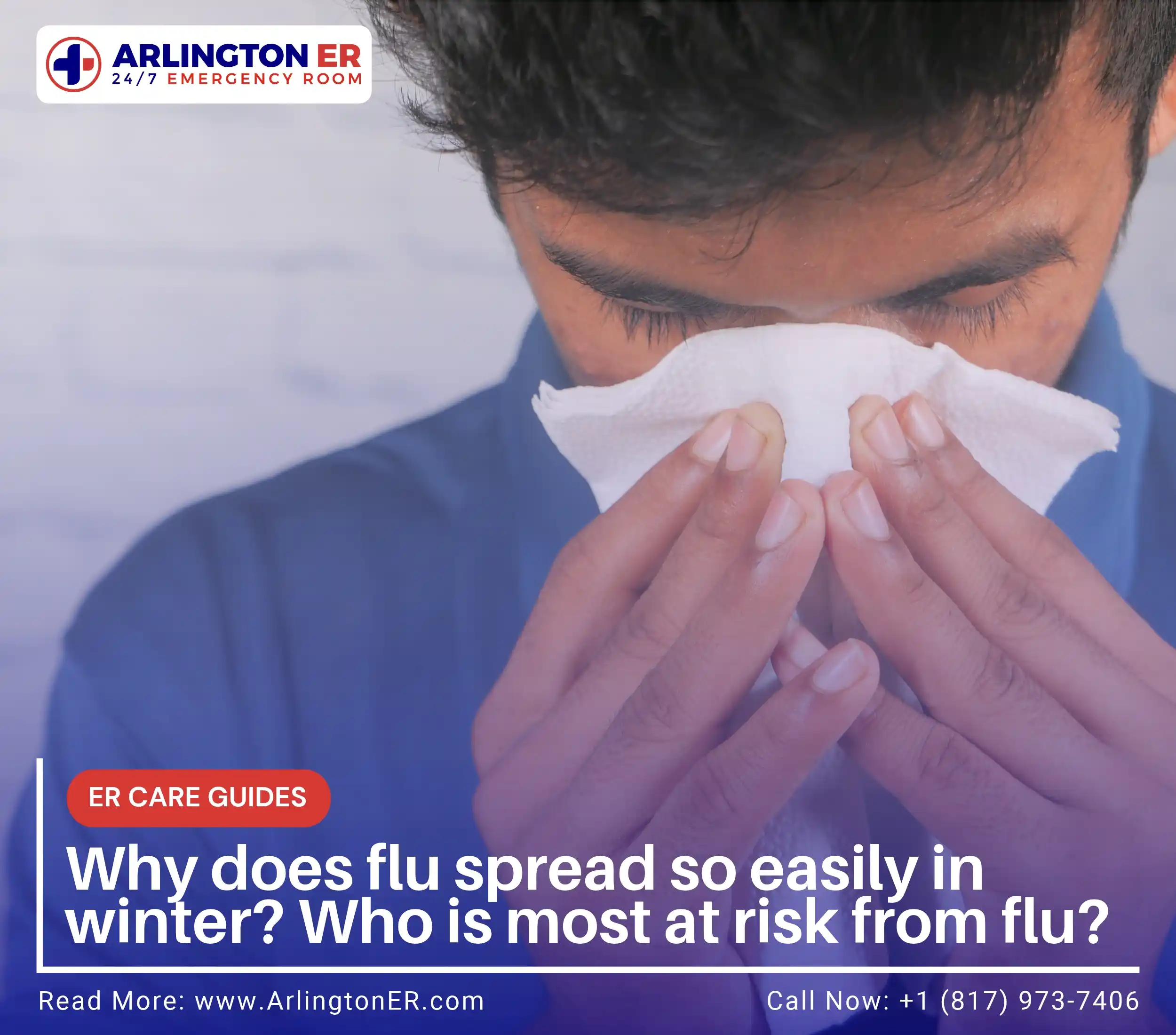 Why does flu spread so easily in winter
